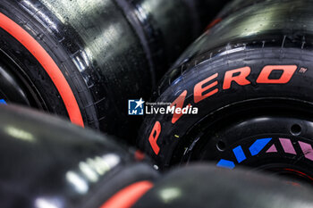2023-07-27 - illustration Alpine tyres, pneus, during the Formula 1 Rolex Belgian Grand Prix 2022, 14th round of the 2022 FIA Formula One World Championship from August 26 to 28, 2022 on the Circuit de Spa-Francorchamps, in Francorchamps, Belgium - F1 - BELGIAN GRAND PRIX 2022 - FORMULA 1 - MOTORS