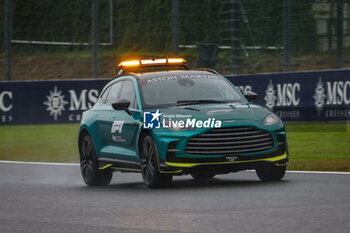 2023-07-27 - FIA Aston Martin DBX707 Medical Car during the Formula 1 Rolex Belgian Grand Prix 2022, 14th round of the 2022 FIA Formula One World Championship from August 26 to 28, 2022 on the Circuit de Spa-Francorchamps, in Francorchamps, Belgium - F1 - BELGIAN GRAND PRIX 2022 - FORMULA 1 - MOTORS
