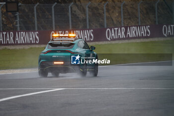 2023-07-27 - FIA Aston Martin DBX707 Medical Car during the Formula 1 Rolex Belgian Grand Prix 2022, 14th round of the 2022 FIA Formula One World Championship from August 26 to 28, 2022 on the Circuit de Spa-Francorchamps, in Francorchamps, Belgium - F1 - BELGIAN GRAND PRIX 2022 - FORMULA 1 - MOTORS