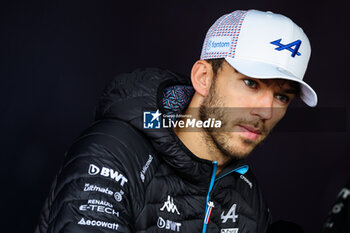 2023-07-27 - GASLY Pierre (fra), Alpine F1 Team A523, portrait during the 2023 Formula 1 MSC Cruises Belgian Grand Prix, 12th round of the 2023 Formula One World Championship from July 28 to 30, 2023 on the Circuit de Spa-Francorchamps, in Stavelot, Belgium - F1 - BELGIAN GRAND PRIX 2023 - FORMULA 1 - MOTORS
