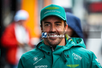 2023-07-27 - ALONSO Fernando (spa), Aston Martin F1 Team AMR23, portrait during the 2023 Formula 1 MSC Cruises Belgian Grand Prix, 12th round of the 2023 Formula One World Championship from July 28 to 30, 2023 on the Circuit de Spa-Francorchamps, in Stavelot, Belgium - F1 - BELGIAN GRAND PRIX 2023 - FORMULA 1 - MOTORS