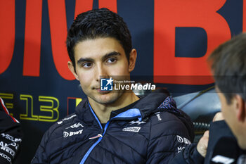2023-07-27 - OCON Esteban (fra), Alpine F1 Team A523, portrait, press conference during the 2023 Formula 1 MSC Cruises Belgian Grand Prix, 12th round of the 2023 Formula One World Championship from July 28 to 30, 2023 on the Circuit de Spa-Francorchamps, in Stavelot, Belgium - F1 - BELGIAN GRAND PRIX 2023 - FORMULA 1 - MOTORS