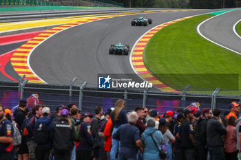 2023-07-30 - Fernando Alonso (SPA) Aston Martin F1 Team AMR23 - 2023 FORMULA 1 MSC CRUISES BELGIAN GRAND PRIX, FORMULA ONE WORLD CHAMPIONSHIP - RACE - FORMULA 1 - MOTORS