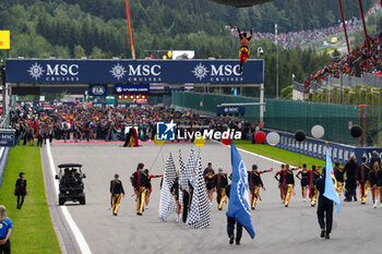 2023-07-30 - Ceremony before the race - 2023 FORMULA 1 MSC CRUISES BELGIAN GRAND PRIX, FORMULA ONE WORLD CHAMPIONSHIP - RACE - FORMULA 1 - MOTORS