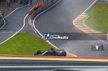 2023-07-29 - Fernando Alonso (SPA) Aston Martin F1 Team AMR23 - 2023 FORMULA 1 MSC CRUISES BELGIAN GRAND PRIX, FORMULA ONE WORLD CHAMPIONSHIP - SPRINT - FORMULA 1 - MOTORS