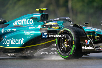 2023-07-28 - Fernando Alonso (SPA) Aston Martin F1 Team AMR23 - 2023 FORMULA 1 MSC CRUISES BELGIAN GRAND PRIX, FORMULA ONE WORLD CHAMPIONSHIP - QUALIFYING - FORMULA 1 - MOTORS