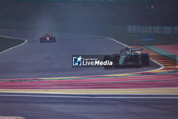 2023-07-28 - Fernando Alonso (SPA) Aston Martin F1 Team AMR23 - 2023 FORMULA 1 MSC CRUISES BELGIAN GRAND PRIX, FORMULA ONE WORLD CHAMPIONSHIP - QUALIFYING - FORMULA 1 - MOTORS