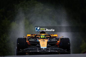 2023-07-28 - 04 NORRIS Lando (gbr), McLaren F1 Team MCL60, action during the 2023 Formula 1 MSC Cruises Belgian Grand Prix, 12th round of the 2023 Formula One World Championship from July 28 to 30, 2023 on the Circuit de Spa-Francorchamps, in Stavelot, Belgium - F1 - BELGIAN GRAND PRIX 2023 - FORMULA 1 - MOTORS
