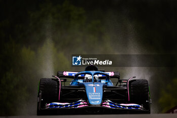 2023-07-28 - 31 OCON Esteban (fra), Alpine F1 Team A523, action during the 2023 Formula 1 MSC Cruises Belgian Grand Prix, 12th round of the 2023 Formula One World Championship from July 28 to 30, 2023 on the Circuit de Spa-Francorchamps, in Stavelot, Belgium - F1 - BELGIAN GRAND PRIX 2023 - FORMULA 1 - MOTORS