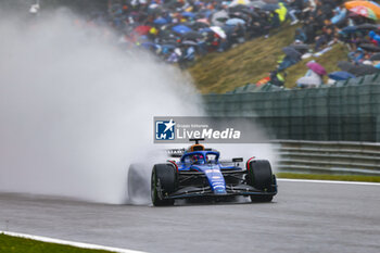 2023-07-28 - 23 ALBON Alexander (tha), Williams Racing FW45, action rain, pluie, during the 2023 Formula 1 MSC Cruises Belgian Grand Prix, 12th round of the 2023 Formula One World Championship from July 28 to 30, 2023 on the Circuit de Spa-Francorchamps, in Stavelot, Belgium - F1 - BELGIAN GRAND PRIX 2023 - FORMULA 1 - MOTORS