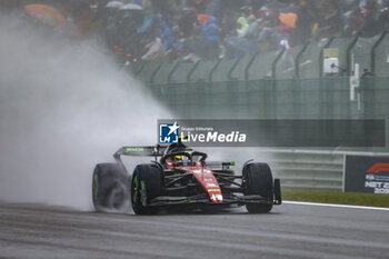 2023-07-28 - 24 ZHOU Guanyu (chi), Alfa Romeo F1 Team Stake C43, action rain, pluie, during the 2023 Formula 1 MSC Cruises Belgian Grand Prix, 12th round of the 2023 Formula One World Championship from July 28 to 30, 2023 on the Circuit de Spa-Francorchamps, in Stavelot, Belgium - F1 - BELGIAN GRAND PRIX 2023 - FORMULA 1 - MOTORS