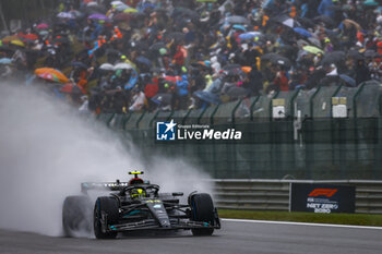 2023-07-28 - 44 HAMILTON Lewis (gbr), Mercedes AMG F1 Team W14, action rain, pluie, during the 2023 Formula 1 MSC Cruises Belgian Grand Prix, 12th round of the 2023 Formula One World Championship from July 28 to 30, 2023 on the Circuit de Spa-Francorchamps, in Stavelot, Belgium - F1 - BELGIAN GRAND PRIX 2023 - FORMULA 1 - MOTORS