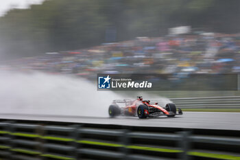 2023-07-28 - 16 LECLERC Charles (mco), Scuderia Ferrari SF-23, action rain, pluie, during the 2023 Formula 1 MSC Cruises Belgian Grand Prix, 12th round of the 2023 Formula One World Championship from July 28 to 30, 2023 on the Circuit de Spa-Francorchamps, in Stavelot, Belgium - F1 - BELGIAN GRAND PRIX 2023 - FORMULA 1 - MOTORS