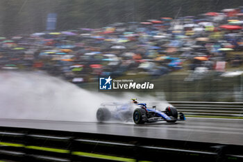 2023-07-28 - 02 SARGEANT Logan (usa), Williams Racing FW45, action during the 2023 Formula 1 MSC Cruises Belgian Grand Prix, 12th round of the 2023 Formula One World Championship from July 28 to 30, 2023 on the Circuit de Spa-Francorchamps, in Stavelot, Belgium - F1 - BELGIAN GRAND PRIX 2023 - FORMULA 1 - MOTORS