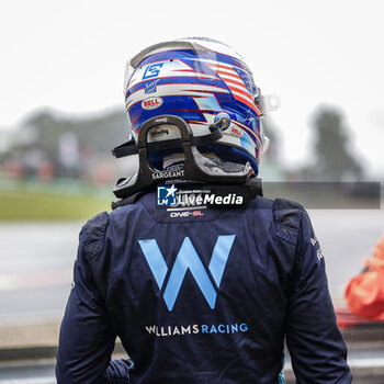 2023-07-28 - SARGEANT Logan (usa), Williams Racing FW45, portrait, rain, pluie, during the 2023 Formula 1 MSC Cruises Belgian Grand Prix, 12th round of the 2023 Formula One World Championship from July 28 to 30, 2023 on the Circuit de Spa-Francorchamps, in Stavelot, Belgium - F1 - BELGIAN GRAND PRIX 2023 - FORMULA 1 - MOTORS