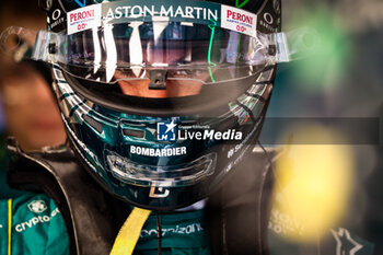 2023-07-28 - STROLL Lance (can), Aston Martin F1 Team AMR23, portrait during the 2023 Formula 1 MSC Cruises Belgian Grand Prix, 12th round of the 2023 Formula One World Championship from July 28 to 30, 2023 on the Circuit de Spa-Francorchamps, in Stavelot, Belgium - F1 - BELGIAN GRAND PRIX 2023 - FORMULA 1 - MOTORS