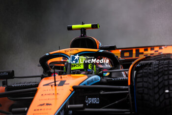 2023-07-28 - 04 NORRIS Lando (gbr), McLaren F1 Team MCL60, action during the 2023 Formula 1 MSC Cruises Belgian Grand Prix, 12th round of the 2023 Formula One World Championship from July 28 to 30, 2023 on the Circuit de Spa-Francorchamps, in Stavelot, Belgium - F1 - BELGIAN GRAND PRIX 2023 - FORMULA 1 - MOTORS