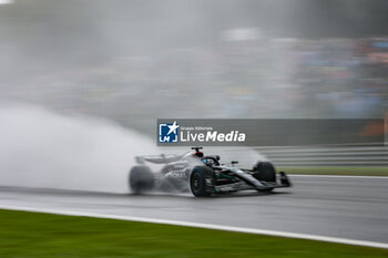 2023-07-28 - 63 RUSSELL George (gbr), Mercedes AMG F1 Team W14, action rain, pluie, during the 2023 Formula 1 MSC Cruises Belgian Grand Prix, 12th round of the 2023 Formula One World Championship from July 28 to 30, 2023 on the Circuit de Spa-Francorchamps, in Stavelot, Belgium - F1 - BELGIAN GRAND PRIX 2023 - FORMULA 1 - MOTORS