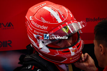 2023-07-28 - LECLERC Charles (mco), Scuderia Ferrari SF-23, portrait during the 2023 Formula 1 MSC Cruises Belgian Grand Prix, 12th round of the 2023 Formula One World Championship from July 28 to 30, 2023 on the Circuit de Spa-Francorchamps, in Stavelot, Belgium - F1 - BELGIAN GRAND PRIX 2023 - FORMULA 1 - MOTORS
