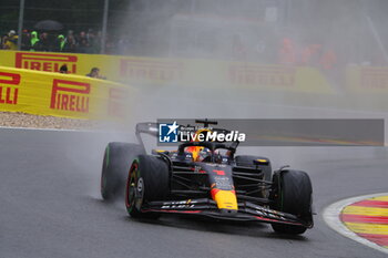 2023-07-28 - 01 VERSTAPPEN Max (nld), Red Bull Racing RB19, action during the 2023 Formula 1 MSC Cruises Belgian Grand Prix, 12th round of the 2023 Formula One World Championship from July 28 to 30, 2023 on the Circuit de Spa-Francorchamps, in Stavelot, Belgium - F1 - BELGIAN GRAND PRIX 2023 - FORMULA 1 - MOTORS