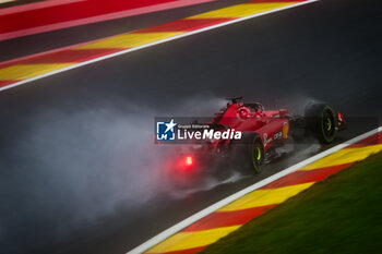 2023-07-28 - 16 LECLERC Charles (mco), Scuderia Ferrari SF-23, action during the 2023 Formula 1 MSC Cruises Belgian Grand Prix, 12th round of the 2023 Formula One World Championship from July 28 to 30, 2023 on the Circuit de Spa-Francorchamps, in Stavelot, Belgium - F1 - BELGIAN GRAND PRIX 2023 - FORMULA 1 - MOTORS