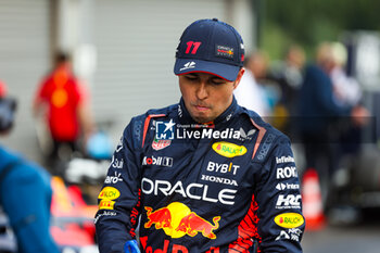 2023-07-28 - PEREZ Sergio (mex), Red Bull Racing RB19, portrait during the 2023 Formula 1 MSC Cruises Belgian Grand Prix, 12th round of the 2023 Formula One World Championship from July 28 to 30, 2023 on the Circuit de Spa-Francorchamps, in Stavelot, Belgium - F1 - BELGIAN GRAND PRIX 2023 - FORMULA 1 - MOTORS