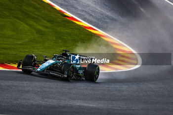 2023-07-28 - 18 STROLL Lance (can), Aston Martin F1 Team AMR23, action, rain, pluie, during the 2023 Formula 1 MSC Cruises Belgian Grand Prix, 12th round of the 2023 Formula One World Championship from July 28 to 30, 2023 on the Circuit de Spa-Francorchamps, in Stavelot, Belgium - F1 - BELGIAN GRAND PRIX 2023 - FORMULA 1 - MOTORS
