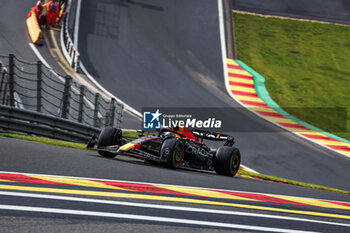 2023-07-28 - 11 PEREZ Sergio (mex), Red Bull Racing RB19, action during the 2023 Formula 1 MSC Cruises Belgian Grand Prix, 12th round of the 2023 Formula One World Championship from July 28 to 30, 2023 on the Circuit de Spa-Francorchamps, in Stavelot, Belgium - F1 - BELGIAN GRAND PRIX 2023 - FORMULA 1 - MOTORS