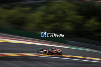2023-07-28 - 81 PIASTRI Oscar (aus), McLaren F1 Team MCL60, action during the 2023 Formula 1 MSC Cruises Belgian Grand Prix, 12th round of the 2023 Formula One World Championship from July 28 to 30, 2023 on the Circuit de Spa-Francorchamps, in Stavelot, Belgium - F1 - BELGIAN GRAND PRIX 2023 - FORMULA 1 - MOTORS