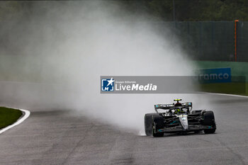 2023-07-29 - 44 HAMILTON Lewis (gbr), Mercedes AMG F1 Team W14, action during the 2023 Formula 1 MSC Cruises Belgian Grand Prix, 12th round of the 2023 Formula One World Championship from July 28 to 30, 2023 on the Circuit de Spa-Francorchamps, in Stavelot, Belgium - F1 - BELGIAN GRAND PRIX 2023 - FORMULA 1 - MOTORS