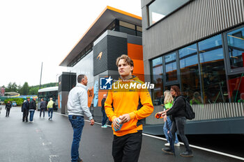 2023-07-29 - PIASTRI Oscar (aus), McLaren F1 Team MCL60, portrait during the 2023 Formula 1 MSC Cruises Belgian Grand Prix, 12th round of the 2023 Formula One World Championship from July 28 to 30, 2023 on the Circuit de Spa-Francorchamps, in Stavelot, Belgium - F1 - BELGIAN GRAND PRIX 2023 - FORMULA 1 - MOTORS