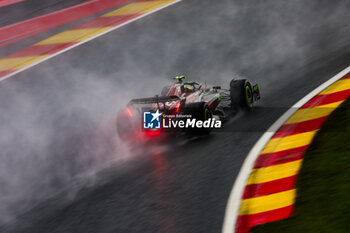 2023-07-29 - 24 ZHOU Guanyu (chi), Alfa Romeo F1 Team Stake C43, action during the 2023 Formula 1 MSC Cruises Belgian Grand Prix, 12th round of the 2023 Formula One World Championship from July 28 to 30, 2023 on the Circuit de Spa-Francorchamps, in Stavelot, Belgium - F1 - BELGIAN GRAND PRIX 2023 - FORMULA 1 - MOTORS
