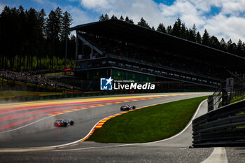 2023-07-29 - 02 SARGEANT Logan (usa), Williams Racing FW45, 03 RICCIARDO Daniel (aus), Scuderia AlphaTauri AT04, action during the 2023 Formula 1 MSC Cruises Belgian Grand Prix, 12th round of the 2023 Formula One World Championship from July 28 to 30, 2023 on the Circuit de Spa-Francorchamps, in Stavelot, Belgium - F1 - BELGIAN GRAND PRIX 2023 - FORMULA 1 - MOTORS