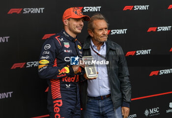 2023-07-29 - VERSTAPPEN Max (ned), Red Bull Racing RB19, Ickx Jacky during the 2023 Formula 1 MSC Cruises Belgian Grand Prix, 12th round of the 2023 Formula One World Championship from July 28 to 30, 2023 on the Circuit de Spa-Francorchamps, in Stavelot, Belgium - F1 - BELGIAN GRAND PRIX 2023 - FORMULA 1 - MOTORS