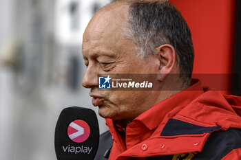 2023-07-29 - VASSEUR Frédéric (fra), Team Principal & General Manager of the Scuderia Ferrari, portrait during the 2023 Formula 1 MSC Cruises Belgian Grand Prix, 12th round of the 2023 Formula One World Championship from July 28 to 30, 2023 on the Circuit de Spa-Francorchamps, in Stavelot, Belgium - F1 - BELGIAN GRAND PRIX 2023 - FORMULA 1 - MOTORS