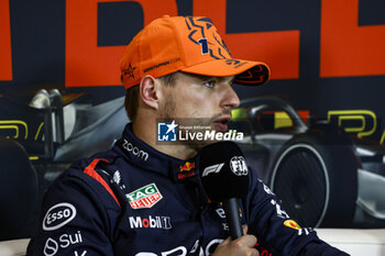 2023-07-29 - VERSTAPPEN Max (ned), Red Bull Racing RB19, portrait, press conference during the 2023 Formula 1 MSC Cruises Belgian Grand Prix, 12th round of the 2023 Formula One World Championship from July 28 to 30, 2023 on the Circuit de Spa-Francorchamps, in Stavelot, Belgium - F1 - BELGIAN GRAND PRIX 2023 - FORMULA 1 - MOTORS