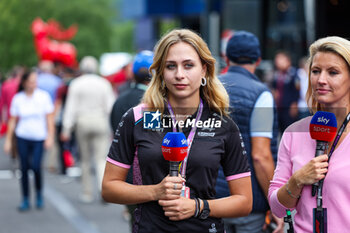 2023-07-29 - FLOERSCH Sophia, Alpine F1 Team, portrait, during the 2023 Formula 1 MSC Cruises Belgian Grand Prix, 12th round of the 2023 Formula One World Championship from July 28 to 30, 2023 on the Circuit de Spa-Francorchamps, in Stavelot, Belgium - F1 - BELGIAN GRAND PRIX 2023 - FORMULA 1 - MOTORS