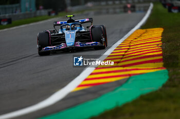 2023-07-29 - 10 GASLY Pierre (fra), Alpine F1 Team A523, action during the 2023 Formula 1 MSC Cruises Belgian Grand Prix, 12th round of the 2023 Formula One World Championship from July 28 to 30, 2023 on the Circuit de Spa-Francorchamps, in Stavelot, Belgium - F1 - BELGIAN GRAND PRIX 2023 - FORMULA 1 - MOTORS
