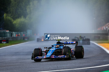2023-07-29 - 10 GASLY Pierre (fra), Alpine F1 Team A523, action during the 2023 Formula 1 MSC Cruises Belgian Grand Prix, 12th round of the 2023 Formula One World Championship from July 28 to 30, 2023 on the Circuit de Spa-Francorchamps, in Stavelot, Belgium - F1 - BELGIAN GRAND PRIX 2023 - FORMULA 1 - MOTORS