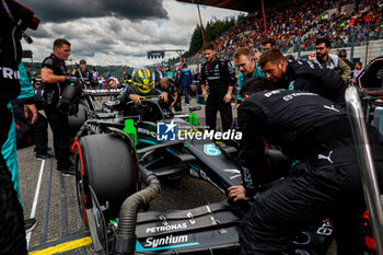 2023-07-29 - HAMILTON Lewis (gbr), Mercedes AMG F1 Team W14, portrait during the 2023 Formula 1 MSC Cruises Belgian Grand Prix, 12th round of the 2023 Formula One World Championship from July 28 to 30, 2023 on the Circuit de Spa-Francorchamps, in Stavelot, Belgium - F1 - BELGIAN GRAND PRIX 2023 - FORMULA 1 - MOTORS