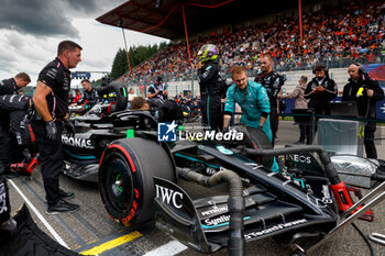 2023-07-29 - HAMILTON Lewis (gbr), Mercedes AMG F1 Team W14, portrait during the 2023 Formula 1 MSC Cruises Belgian Grand Prix, 12th round of the 2023 Formula One World Championship from July 28 to 30, 2023 on the Circuit de Spa-Francorchamps, in Stavelot, Belgium - F1 - BELGIAN GRAND PRIX 2023 - FORMULA 1 - MOTORS