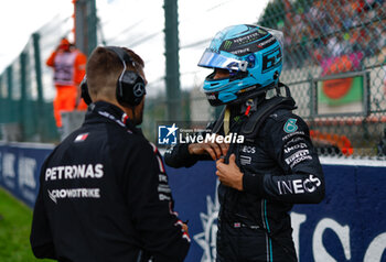 2023-07-29 - RUSSELL George (gbr), Mercedes AMG F1 Team W14, portrait during the 2023 Formula 1 MSC Cruises Belgian Grand Prix, 12th round of the 2023 Formula One World Championship from July 28 to 30, 2023 on the Circuit de Spa-Francorchamps, in Stavelot, Belgium - F1 - BELGIAN GRAND PRIX 2023 - FORMULA 1 - MOTORS