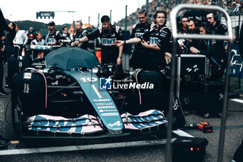 2023-07-29 - 10 GASLY Pierre (fra), Alpine F1 Team A523, action, starting grid, grille de depart, during the 2023 Formula 1 MSC Cruises Belgian Grand Prix, 12th round of the 2023 Formula One World Championship from July 28 to 30, 2023 on the Circuit de Spa-Francorchamps, in Stavelot, Belgium - F1 - BELGIAN GRAND PRIX 2023 - FORMULA 1 - MOTORS