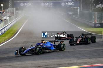 2023-07-29 - 23 ALBON Alexander (tha), Williams Racing FW45, 77 BOTTAS Valtteri (fin), Alfa Romeo F1 Team Stake C43, action during the 2023 Formula 1 MSC Cruises Belgian Grand Prix, 12th round of the 2023 Formula One World Championship from July 28 to 30, 2023 on the Circuit de Spa-Francorchamps, in Stavelot, Belgium - F1 - BELGIAN GRAND PRIX 2023 - FORMULA 1 - MOTORS