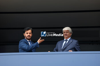 2023-07-30 - BEN SULAYEM Mohammed (uae), President of the FIA, and VIEGAS Jorge, President of the FIM, portrait, during the 2023 Formula 1 MSC Cruises Belgian Grand Prix, 12th round of the 2023 Formula One World Championship from July 28 to 30, 2023 on the Circuit de Spa-Francorchamps, in Stavelot, Belgium - F1 - BELGIAN GRAND PRIX 2023 - FORMULA 1 - MOTORS