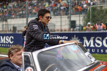 2023-07-30 - OCON Esteban (fra), Alpine F1 Team A523, portrait, drivers parade, during the 2023 Formula 1 MSC Cruises Belgian Grand Prix, 12th round of the 2023 Formula One World Championship from July 28 to 30, 2023 on the Circuit de Spa-Francorchamps, in Stavelot, Belgium - F1 - BELGIAN GRAND PRIX 2023 - RACE - FORMULA 1 - MOTORS