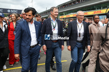 2023-07-30 - BEN SULAYEM Mohammed (uae), President of the FIA, Alexander De Croo, Prime Minister of Belgium, DOMENICALI Stefano (ita), Chairman and CEO Formula One Group FOG, portrait during the 2023 Formula 1 MSC Cruises Belgian Grand Prix, 12th round of the 2023 Formula One World Championship from July 28 to 30, 2023 on the Circuit de Spa-Francorchamps, in Stavelot, Belgium - F1 - BELGIAN GRAND PRIX 2023 - RACE - FORMULA 1 - MOTORS
