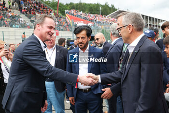 2023-07-30 - BEN SULAYEM Mohammed (uae), President of the FIA, DOMENICALI Stefano (ita), Chairman and CEO Formula One Group FOG, portrait during the 2023 Formula 1 MSC Cruises Belgian Grand Prix, 12th round of the 2023 Formula One World Championship from July 28 to 30, 2023 on the Circuit de Spa-Francorchamps, in Stavelot, Belgium - F1 - BELGIAN GRAND PRIX 2023 - RACE - FORMULA 1 - MOTORS