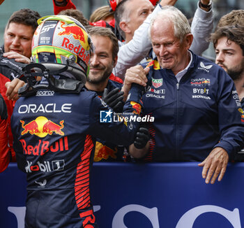 2023-07-30 - VERSTAPPEN Max (ned), Red Bull Racing RB19, MARKO Helmut (aut), Drivers’ Manager of Red Bull Racing, portrait during the 2023 Formula 1 MSC Cruises Belgian Grand Prix, 12th round of the 2023 Formula One World Championship from July 28 to 30, 2023 on the Circuit de Spa-Francorchamps, in Stavelot, Belgium - F1 - BELGIAN GRAND PRIX 2023 - RACE - FORMULA 1 - MOTORS