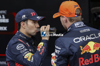 2023-07-30 - PEREZ Sergio (mex), Red Bull Racing RB19, VERSTAPPEN Max (ned), Red Bull Racing RB19, portrait during the 2023 Formula 1 MSC Cruises Belgian Grand Prix, 12th round of the 2023 Formula One World Championship from July 28 to 30, 2023 on the Circuit de Spa-Francorchamps, in Stavelot, Belgium - F1 - BELGIAN GRAND PRIX 2023 - RACE - FORMULA 1 - MOTORS
